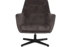 Outlet Fauteuil Antraciet CM-55.000 Toby Draaifauteuils