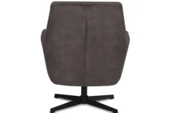 Outlet Fauteuil Antraciet CM-55.000 Toby Draaifauteuils