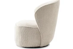 Discount Fauteuil Cream Belvi Draaifauteuils
