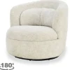 Best Fauteuil Cream Britt Draaifauteuils