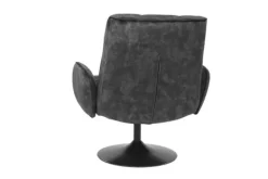 Draaifauteuils-Tower Living Fauteuil Dark Grey Tropea