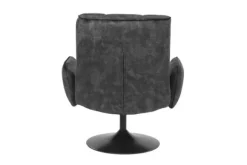 Draaifauteuils-Tower Living Fauteuil Dark Grey Tropea