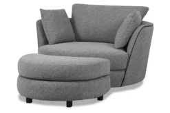 Ronde Fauteuils|Draaifauteuils-Domicil Exclusive Fauteuil Estelle |