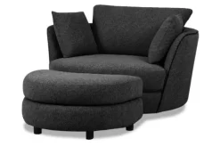 Ronde Fauteuils|Draaifauteuils-Domicil Exclusive Fauteuil Estelle |