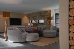 Ronde Fauteuils|Draaifauteuils-Domicil Exclusive Fauteuil Estelle |