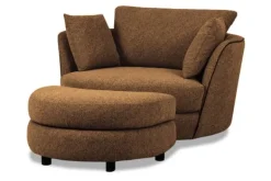 Ronde Fauteuils|Draaifauteuils-Domicil Exclusive Fauteuil Estelle |