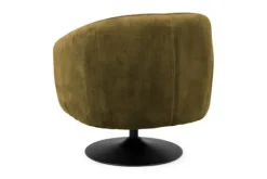 Ronde Fauteuils|Draaifauteuils-Tower Living Fauteuil Green Barga