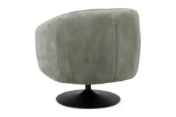 Sale Fauteuil Grey Barga Ronde Fauteuils|Draaifauteuils