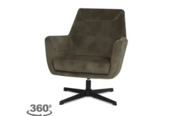 Discount Fauteuil Hunter CM-55.001 Toby Draaifauteuils