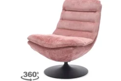 Hot Fauteuil Peachy Pink Marano Draaifauteuils