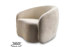 Draaifauteuils-Tower Living Fauteuil Pearl Castro