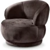 Clearance Fauteuil Taupe GA-80.205 Lobby Ronde Fauteuils