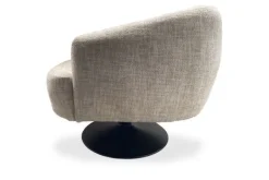 Hot Fauteuil White-Grey Barga Draaifauteuils