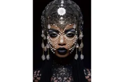 New Glasschilderij Hoofdsieraad 080120-1012 Schilderijen