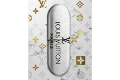 Glasschilderij Louis Vuitton Pil 060080F-390 Schilderijen