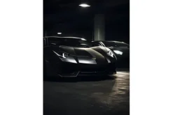 Best Glasschilderij Luxury Garage Schilderijen