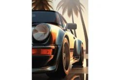 Schilderijen-Urban Cotton Glasschilderij Miami Style