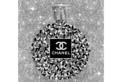 Schilderijen-Ter Halle Glasschilderij Parfum Fles 080080-217