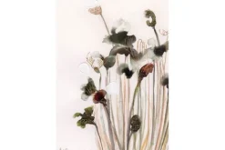 Schilderijen-Urban Cotton Glasschilderij Pastel Flowers