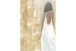 Schilderijen-Urban Cotton Glasschilderij She Opened Her Heart