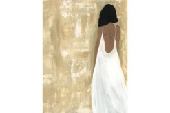 Schilderijen-Urban Cotton Glasschilderij She Opened Her Heart