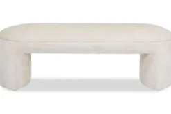 Best Halbank 210882 White Chenille Fargo Poefen