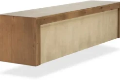 Hangkasten|Tv-Meubels-Eleonora Meubelen Hangend tv-meubel 96381 bruin Milo