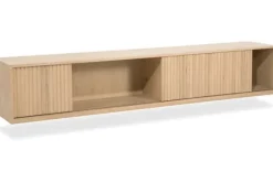 Hangkasten|Tv-Meubels-Eleonora Meubelen Hangend tv-meubel 96382 naturel Milo