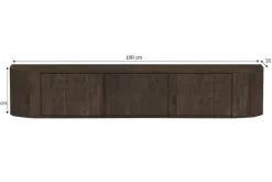 Hangend tv-meubel Novero Hangkasten|Tv-Meubels