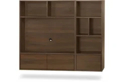 Hangkasten|Vakkenkasten-Lamulux Hangende tv-kast Boscari - Blackburn