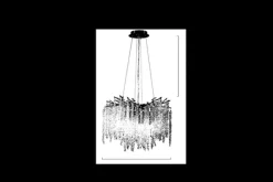 Kroonluchters|Hanglampen-Masterlight Hanglamp 2450-02-60 Baroc