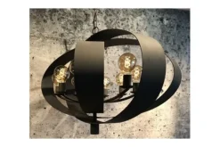 Hanglampen-Leclercq & Bouwman Hanglamp - industrial dark | LB019-8+1 Malibu |