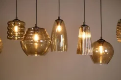 Online Hanglamp 2261-05-130-25-8-14 Quinto Amber Hanglampen