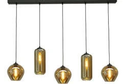 Outlet Hanglamp 2261-05-130-5-05-35 Quinto Smoke Hanglampen