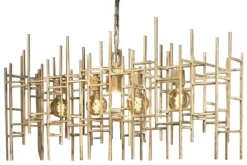 Discount Hanglamp - zilver | LB024-4+1 Figo | Hanglampen