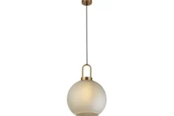 Hanglampen-Searchlight Hanglamp 36631-1AC Snowdrop