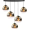 New Hanglamp Amberglas Fantasy Ovaal Hanglampen