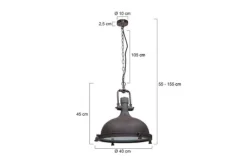 Discount Hanglamp 7636B Eliga Mexlite Hanglampen