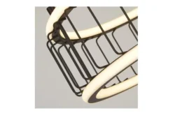 Hanglampen-Searchlight Hanglamp 54213-1BK Circolo Cage