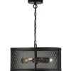 Online Hanglamp 12483-3BK Fishnet Hanglampen