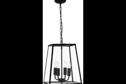 Hanglampen-Searchlight Hanglamp 5614BK Lantern Noir