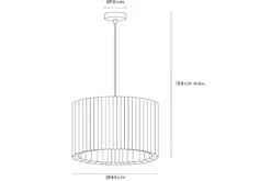 Hanglampen-Lucide Hanglamp Fold
