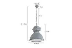 Outlet Hanglamp 7881GR Fender Mexlite Hanglampen