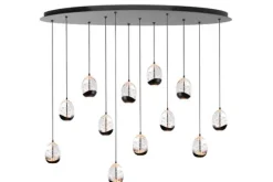 Hanglampen-Highlight Hanglamp H5453.20 Clear Egg