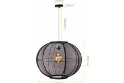 New Hanglamp 05-HL4042-30 Fabric | Hanglampen