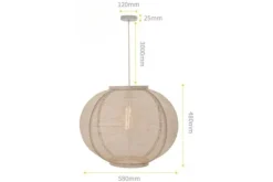 Hanglampen-ETH Hanglamp 05-HL4040-59 Fabric |