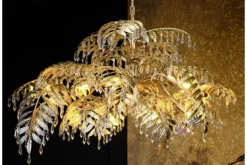 Sale Hanglamp LB023-12+1 ambachtelijk zilver Bellagio | Kroonluchters|Hanglampen