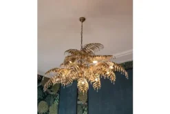 Sale Hanglamp LB023-12+1 ambachtelijk zilver Bellagio | Kroonluchters|Hanglampen