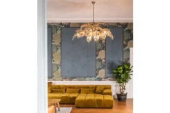 Sale Hanglamp LB023-12+1 ambachtelijk zilver Bellagio | Kroonluchters|Hanglampen