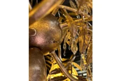 Sale Hanglamp LB023-12+1 ambachtelijk zilver Bellagio | Kroonluchters|Hanglampen